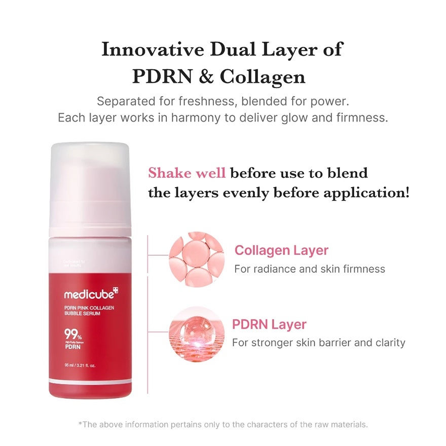 PDRN Pink Collagen Bubble Serum 95ML