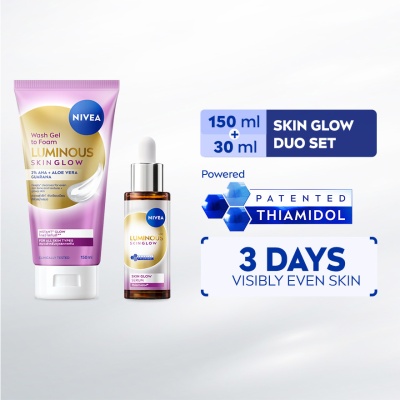 NIVEA LUMINOUS 630 - Luminous 630 Skin Glow Wash Gel 150ml & Skin Glow Serum 30ml image