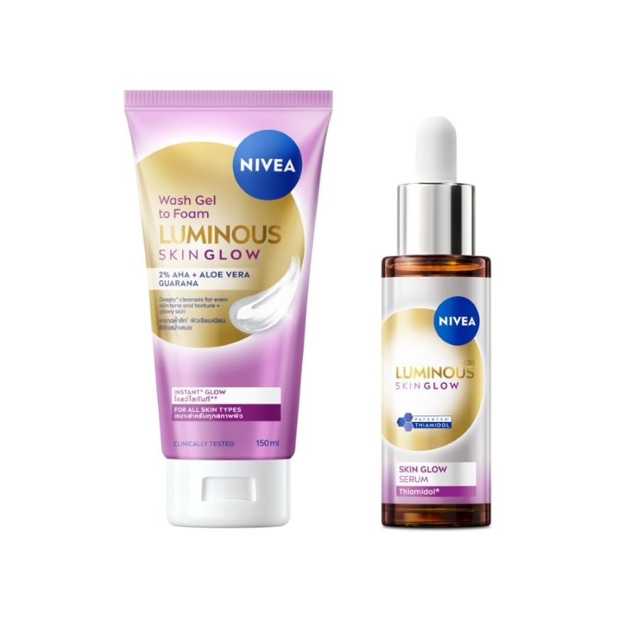 Luminous 630 Skin Glow Wash Gel 150ml & Skin Glow Serum 30ml image