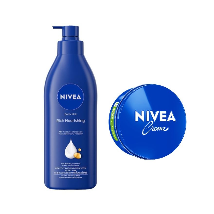 Face & Body Care Creme 250ml & Rich Nourishing Body Milk 350ml