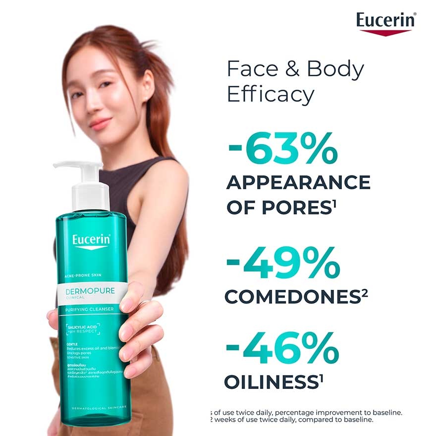 Dermopure Clinical Purifying Cleanser 400ml x2 image