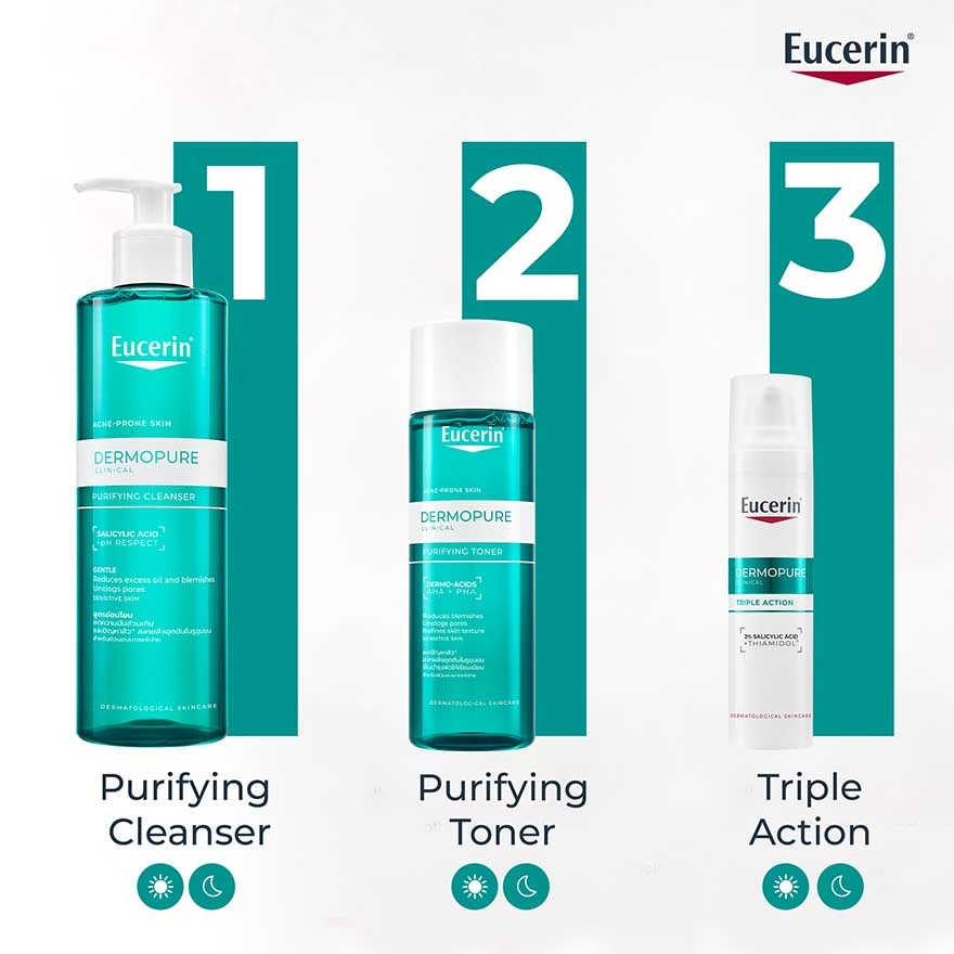 Dermopure Clinical Purifying Toner 200ml x2