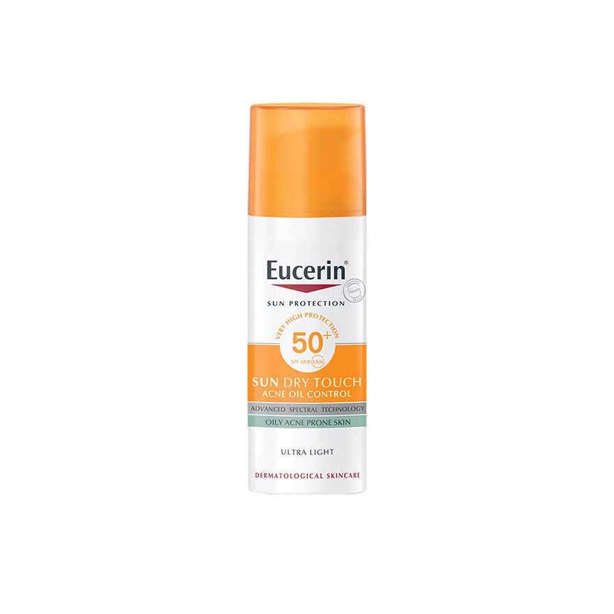 Sun dry touch acne oil control spf50 50ml x2