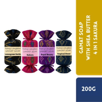 PISANG - Gamat Soap with Shea Butter 4 in 1 200g
