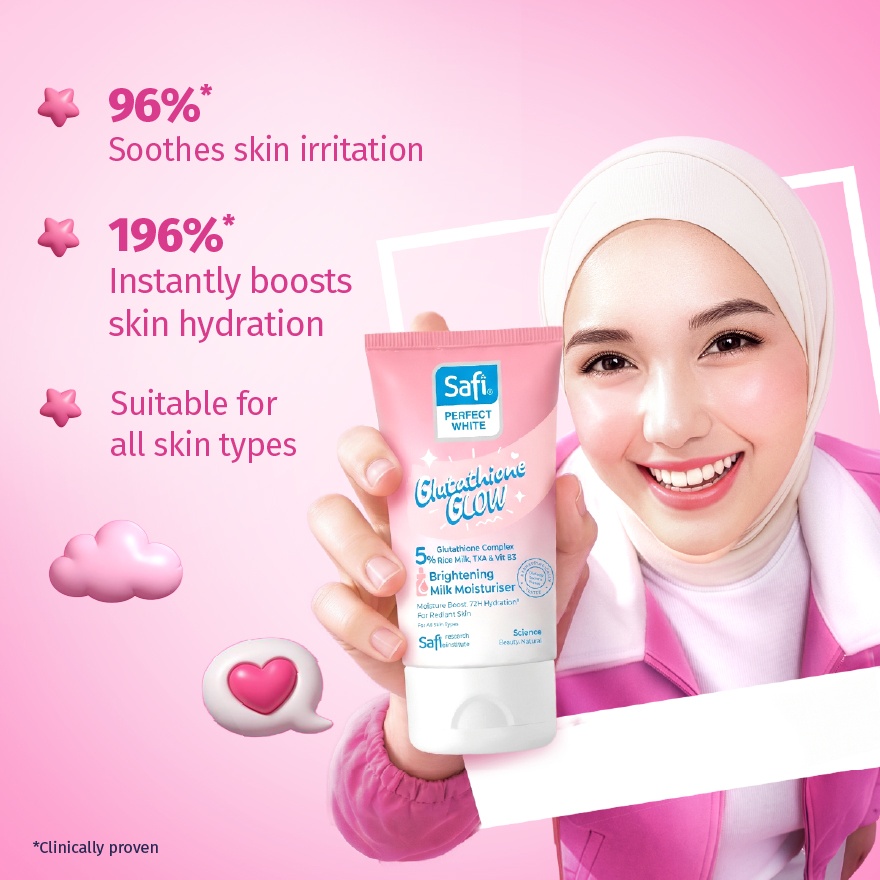 Perfect White Gluthathione Glow Moisturiser 40g