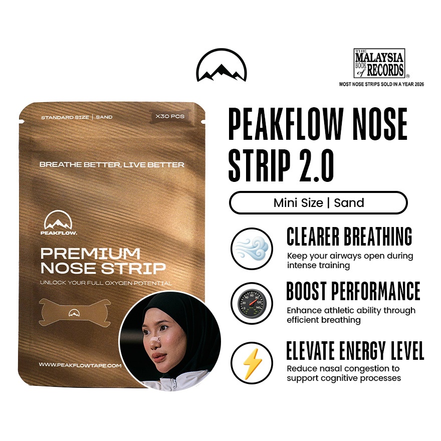 Premium Nose Strip Sand Mini 30s