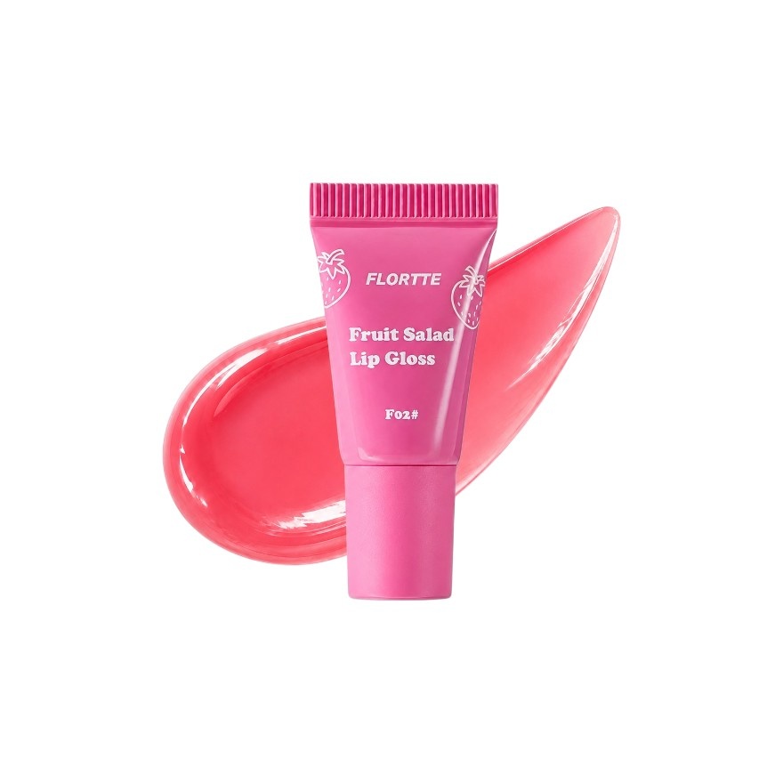 Fruit Salad Series Tube Lip Gloss F02 Berry Magenta image