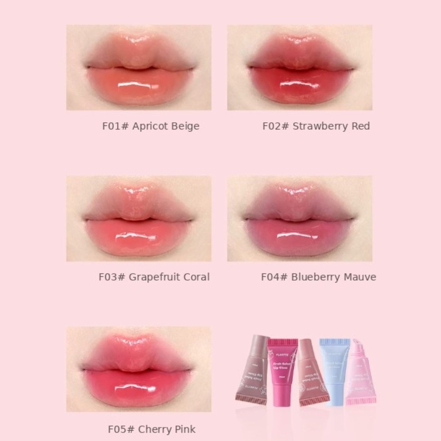 Fruit Salad Series Tube Lip Gloss F04 Grape Mauve