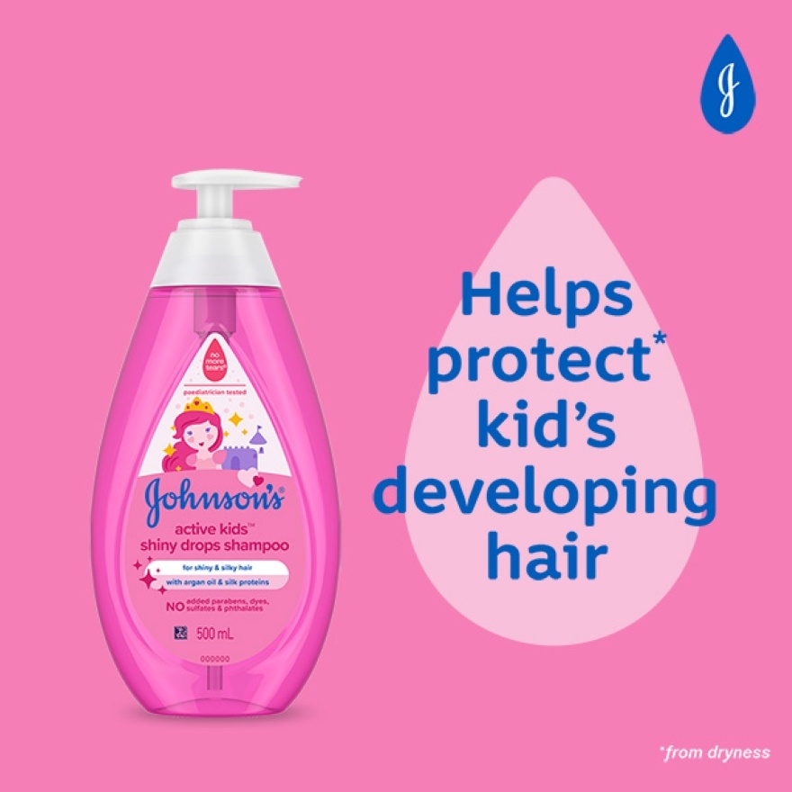 Baby Active Kids Shiny Drops Shampoo 500ml