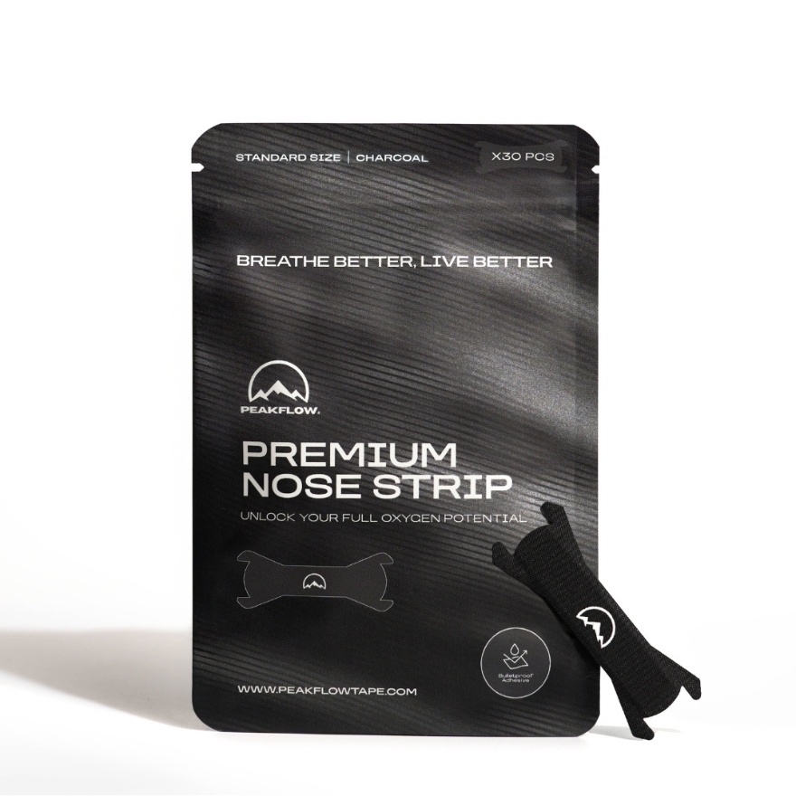 Premium Nose Strip Charcoal Standard 30s