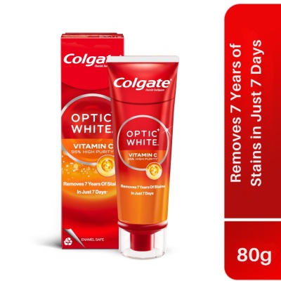 COLGATE - Optic White Vitamin C Whitening Toothpaste 80g image