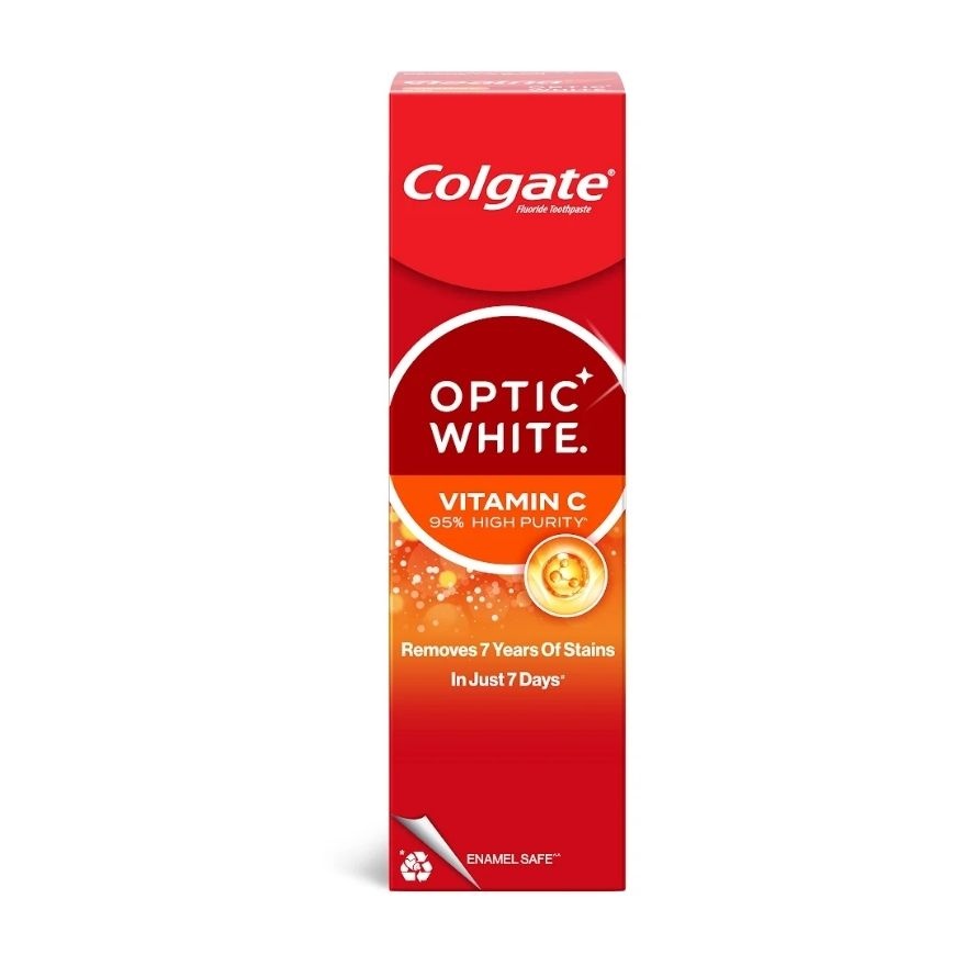 Optic White Vitamin C Whitening Toothpaste 80g image