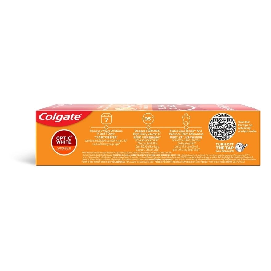 Optic White Vitamin C Whitening Toothpaste 80g image