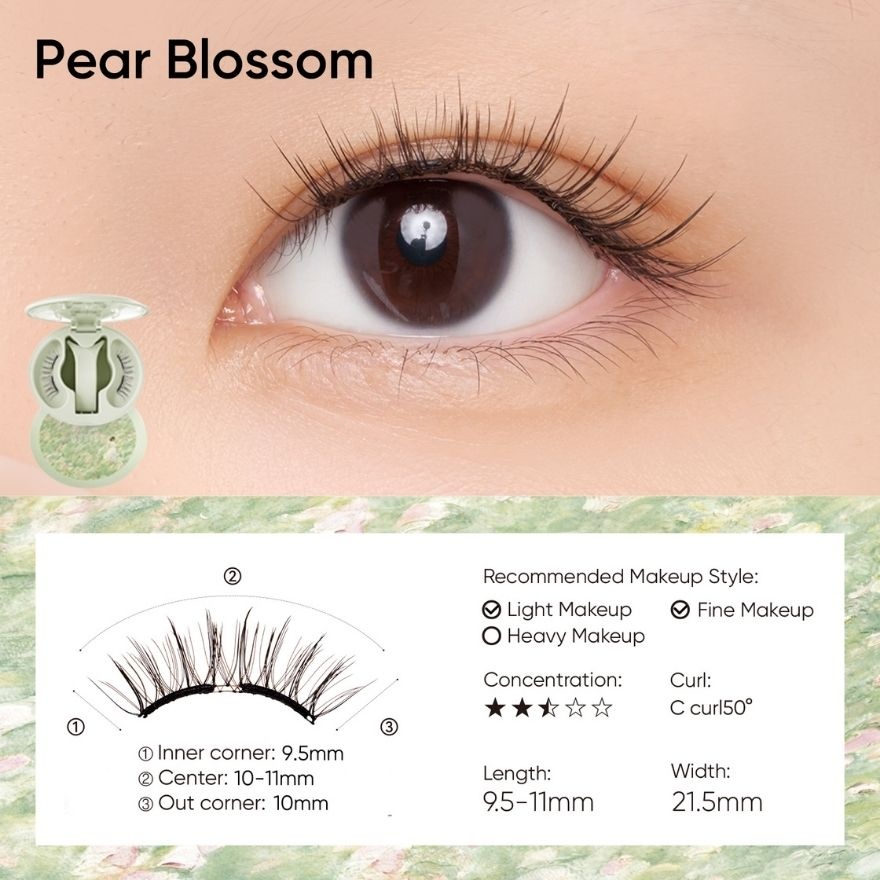 Manetic Eyelashes- Pear Blossom