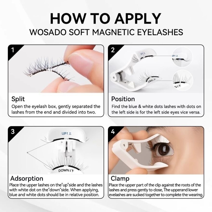 Manetic Eyelashes- Genie Black
