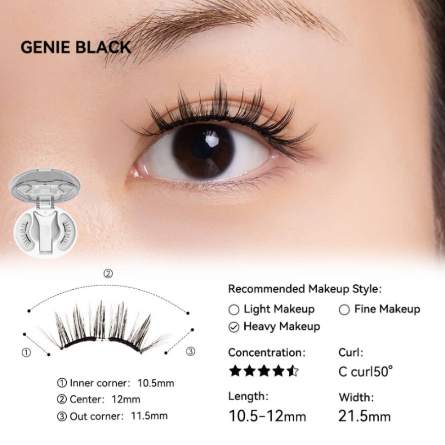 Manetic Eyelashes- Genie Black
