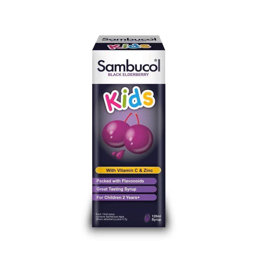 Kids Black Elderberry 120ml X 2