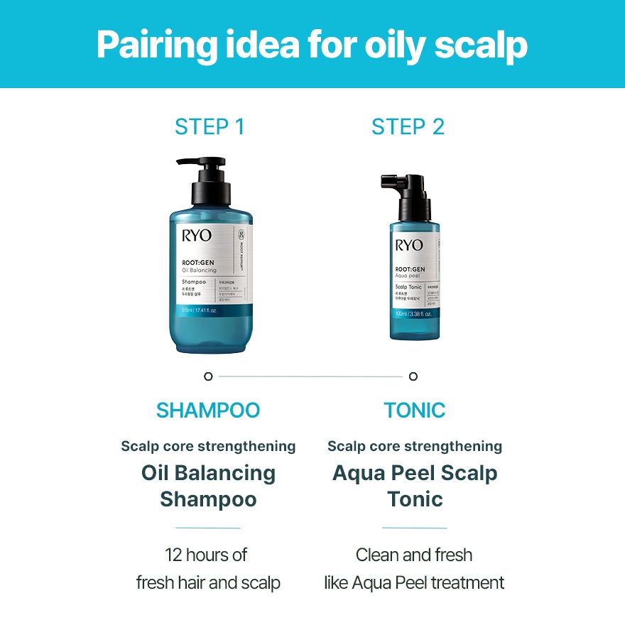 Root Gen Oil Balancing Shampoo 515ml image
