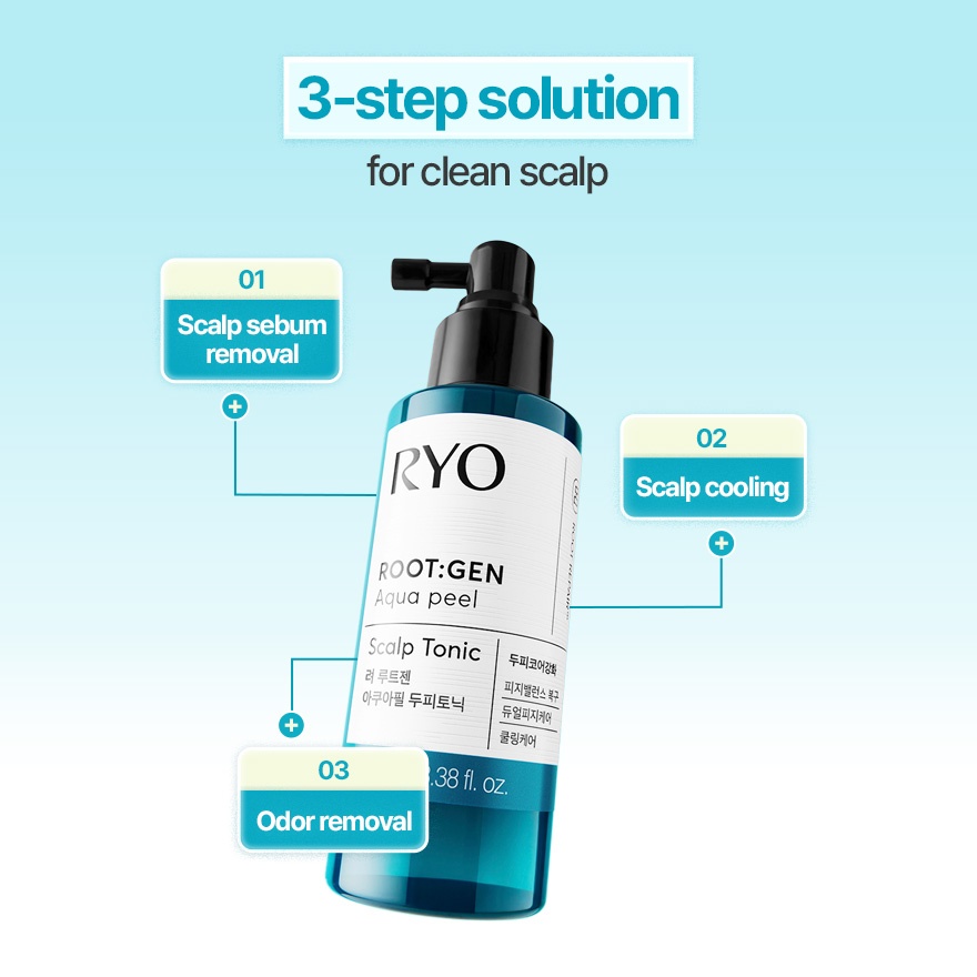 Root Gen Oil Balancing Aquapeel Scalp Tonic 100ml image