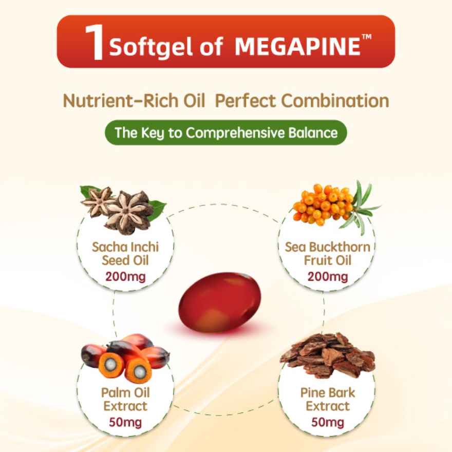 Plant-Based Omega 3,6,7,9 60s