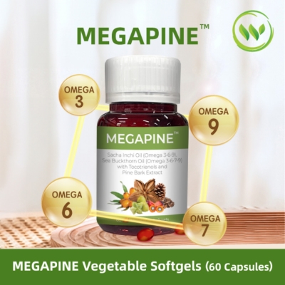 MEGAPINE - Plant-Based Omega 3,6,7,9 60s