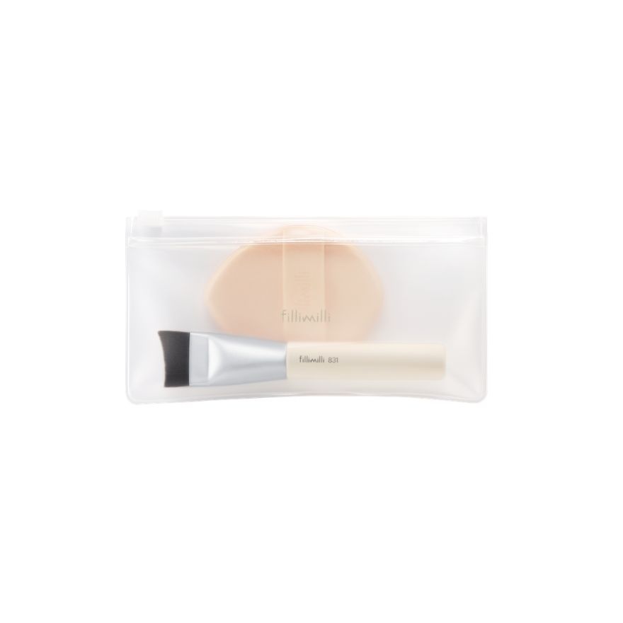 Matte Fit Brush 831 & Puff Duo