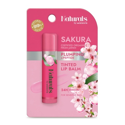 NATURALS BY WATSONS Sakura Plumping Tinted Lip Balm 4.5g image