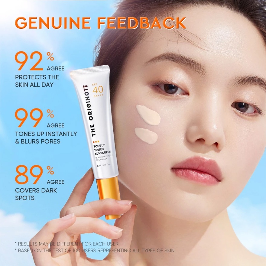 Tone Up Tinted Sunscreen SPF40 PA+++ 30ml image