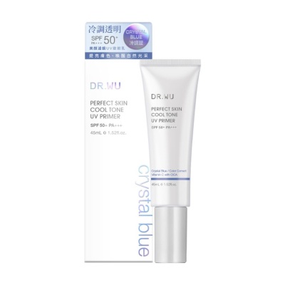 DR. WU Perfect Skin Cool Tone UV Primer SPF50+ PA+++ (Crystal Blue) 45ml image