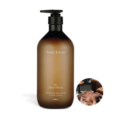 HETRAS Hotel Therapy Body Lotion - Hotel Wood 1s