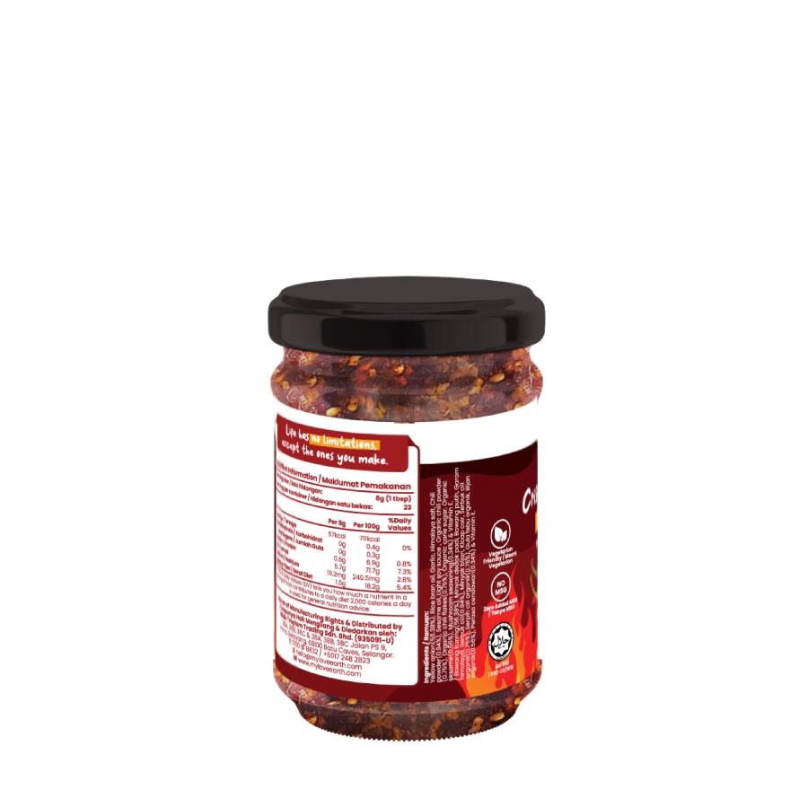 Crispy Chilli Flakes Xtra Pedas 180g
