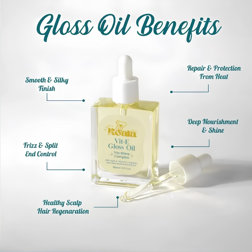 Vit-E Gloss Hair Oil 50ml image