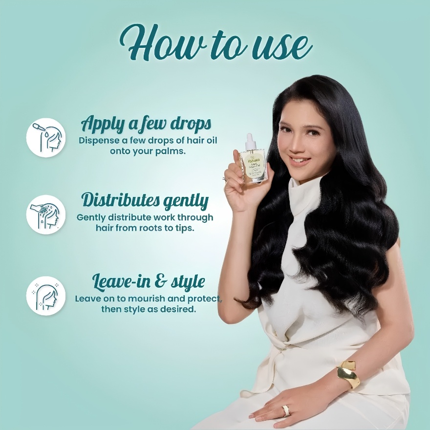 Vit-E Gloss Hair Oil 50ml image