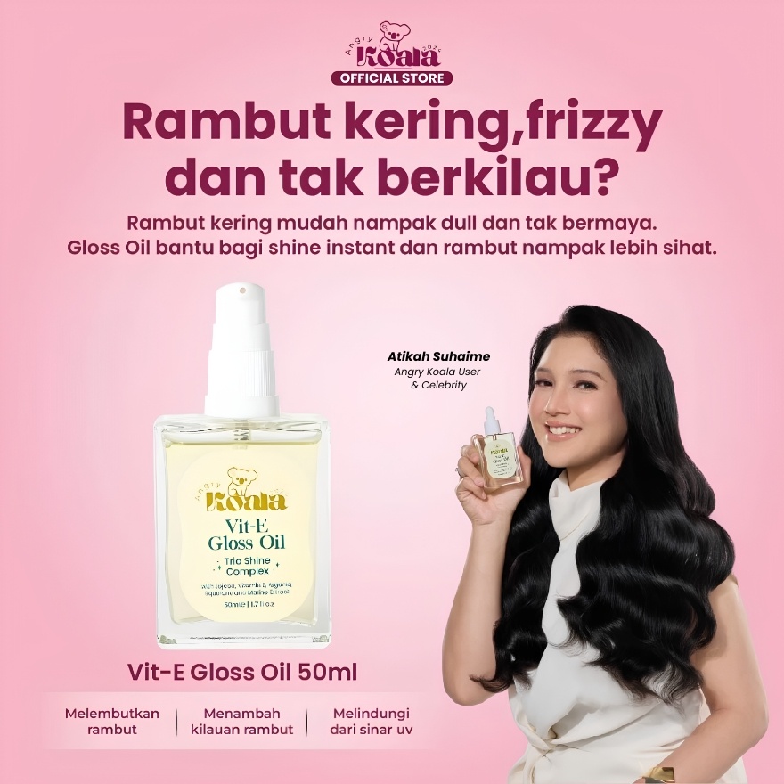 Vit-E Gloss Hair Oil 50ml image