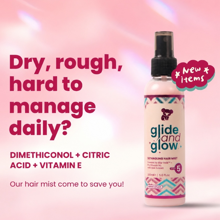 Glide & Glow Detangling Hair Mist 150ml image