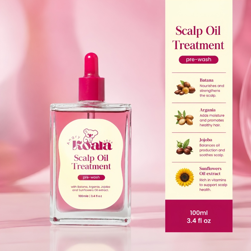 Pre-Wash Scalp Oil Treatment 100ml image