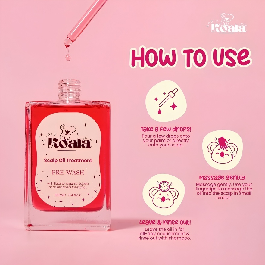 Pre-Wash Scalp Oil Treatment 100ml image
