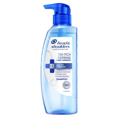 HEAD&SHOULDERS - Plus 72H Itch Defense + Anti-Dandruff Shampoo 300g image