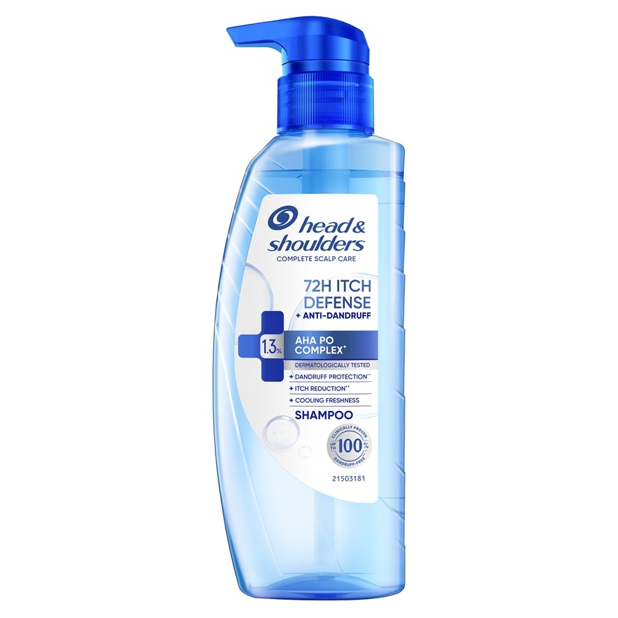 Plus 72H Itch Defense + Anti-Dandruff Shampoo 300g image