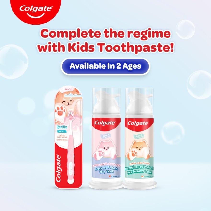 Colgate Kids Fluffy Pump Below 6 85g image