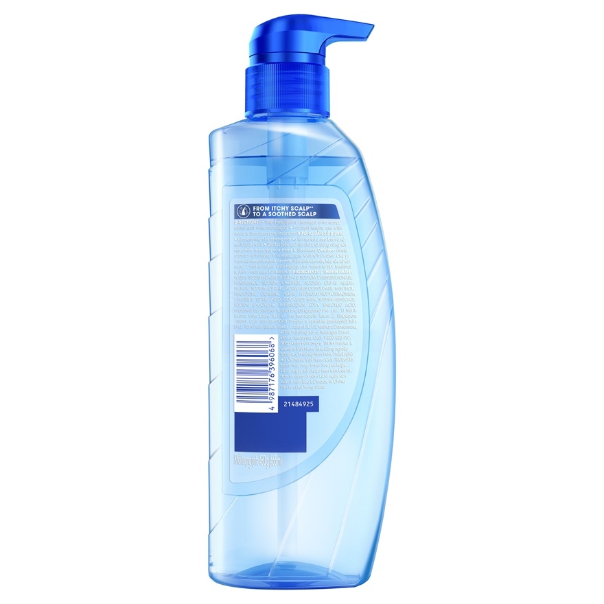 Plus 72H Itch Defense + Anti-Dandruff Shampoo 480g