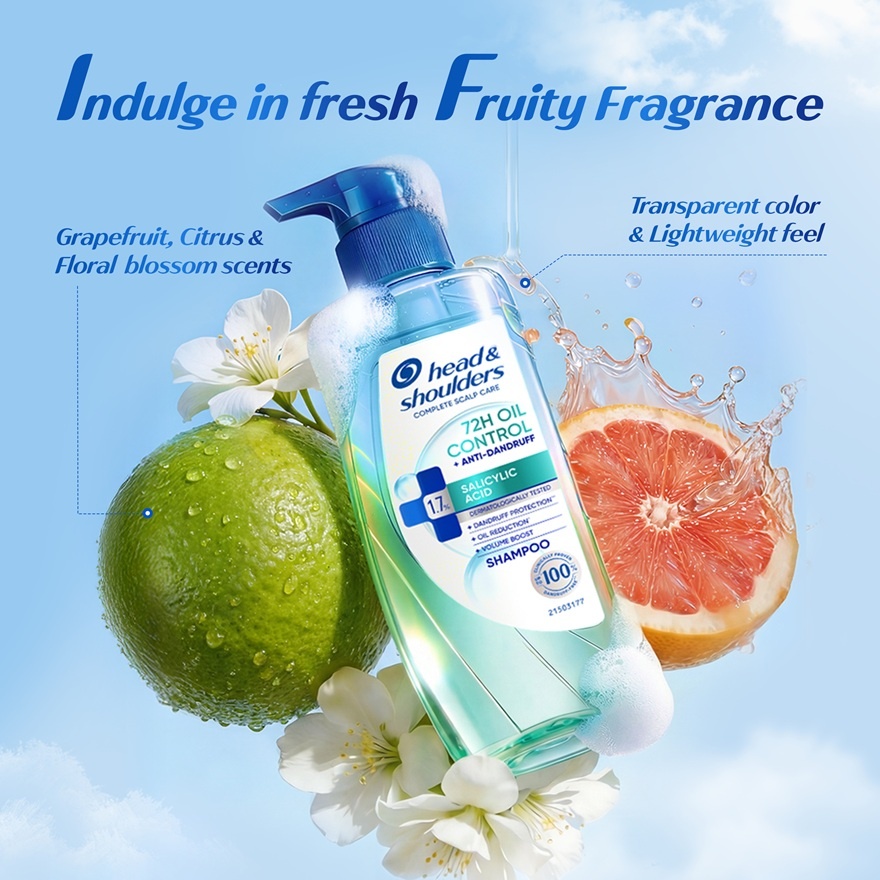 Plus 72H Oil Control Shampoo 300g image