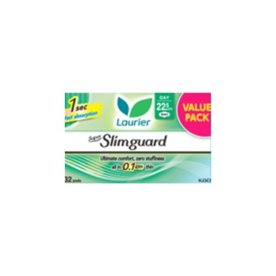 LAURIER - Super Slimguard Day Value Pack 22.5cm 32s