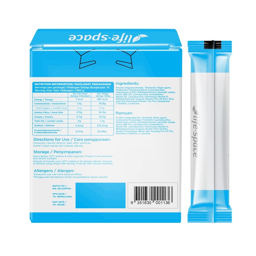 Pre & Probiotics 40B Powder 10 sachets image