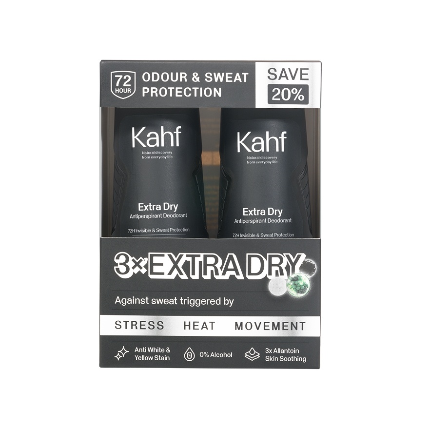 Extra Dry Antiperspirant Deodorant Roll On 2x45ml