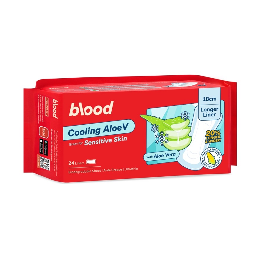 Cooling AloeV Long Liner 18cm 24s