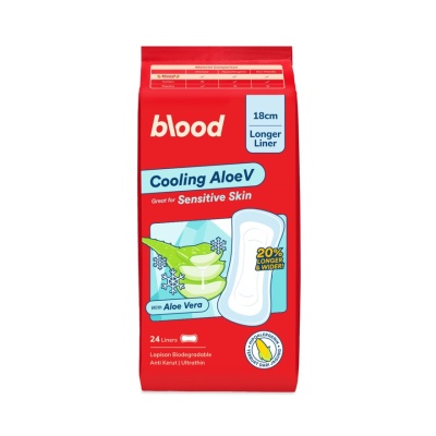 BLOOD - Cooling AloeV Long Liner 18cm 24s