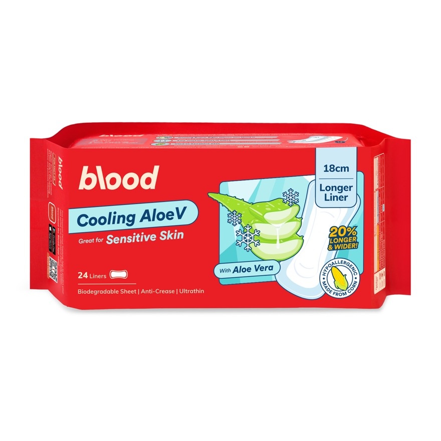 Cooling AloeV Long Liner 18cm 24s