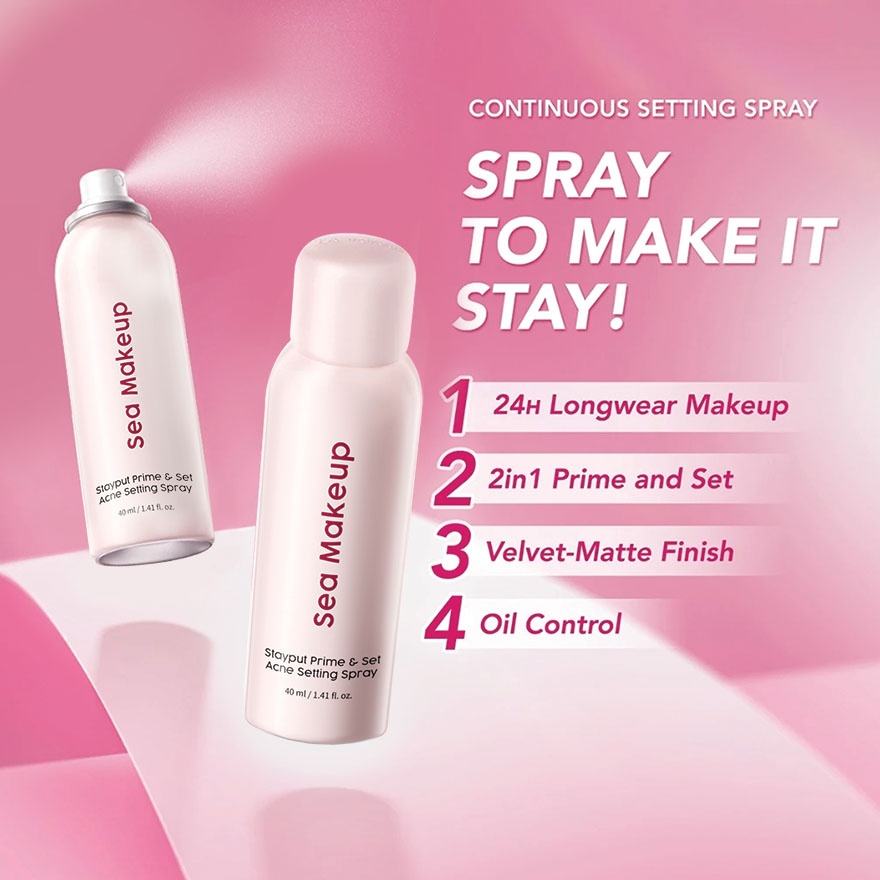 Stayput Prime & Set Setting Spray 40ml