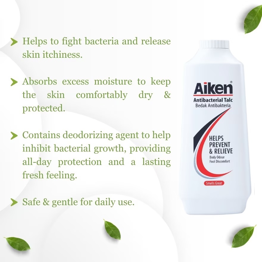 Antibacterial Medicated Talc 150g image